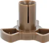 A close-up view of a brown plastic part, likely a component for a microwave turntable. Produktbild-Vorschau