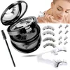 Set de cils magnétiques Cils magnétiques look naturel avec Voir les images du produit 1