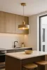 FKL DESIGN Home Deco Hängelampe Hängeleuchte Ecru-Gold Produktbild-Vorschau 5