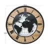 Orologio da parete Rebecca Mobili, intaglio del mappamondo, Anteprima dell’immagine prodotto 3