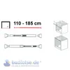 Ridder Eckstange Teleskop Weiß 110-185cm Produktbild-Vorschau 3