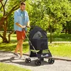 PawHut hondenwagen, 2-in-1 hondenbuggy, inklapbare Productafbeelding-voorbeeld 4