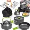 Utensili da campeggio per cucina all'aperto con posate per Anteprima dell’immagine prodotto 6