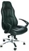 TOPSTAR Chefsessel RS1 RS90F AD0 Leder schwarz Gestell alu Produktbild-Vorschau 2