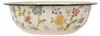 Clayre & Eef Décoration Coupe Ø 30x9 cm Beige Métal Fleurs Voir les images du produit 1