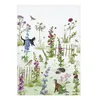 Grätz Verlag Geschirrtuch Stockrosen, Mehrfarbig, 50 x 70 Produktbild-Vorschau 1