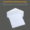 Briefumschläge - Weiß 150 x 150 mm | 120 g/qm Offset | Ohne Produktbild-Vorschau 6