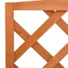 vidaXL Scala a fiore con traliccio arancione 70x42x120cm in Anteprima dell’immagine prodotto 4