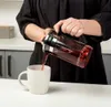 Skleněná lisovací konvička na napěnění kávy, čaje a mléka Náhled obrázku produktu 8