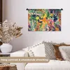 MuchoWow® Wandteppich Wandbehang Blumen - Dschungel - Produktbild-Vorschau 2