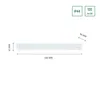 Spectrum LED Badleuchte AQUATICA abgerundet Weiß 60cm IP44 Produktbild-Vorschau 2