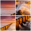 Bilder auf glas - Boot Landschaft Meer Ostsee - 70x50cm - Produktbild-Vorschau 8