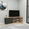 Skye Decor, Termera - Atlantic Pine, antracit, TV stolek, Náhled obrázku produktu 1