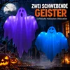Halloween Deko Geister 2er Set, zwei verschiedene Produktbild-Vorschau 3