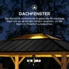 Sunjoy Zedernholz Gazebo / Pavillon 4x5 ERNIR - 393cm x Náhled obrázku produktu 16