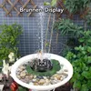 Solar Springbrunnen für Außen,160mm Schwimmender Produktbild-Vorschau 2