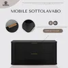 RODAN | Mobile da bagno - 100 CM - Nero opaco - MDF - 2 Anteprima dell’immagine prodotto 3