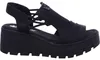 Rieker Damen Keilsandalette mit Hochfront in geraffter Produktbild-Vorschau 10