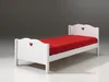 5 teiliger Set Schlafzimmer in Farbe Weiß aus Kieferholz Produktbild-Vorschau 18