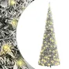vidaXL Sapin de Noël Pop-Up Artificiel enneigé 50 LED 120 Voir les images du produit 8