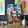 Malvorlage nach Zahlen mit Rahmen „Naruto-Team“, 50 x 70 cm Produktbild-Vorschau 4