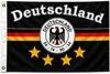 Bandiera DEUTSCHLAND 7 4 stelle nero 250 x 150cm, peso del Anteprima dell’immagine prodotto 2