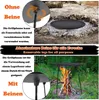 YARDIN Poêle à griller en fonte ronde Ø45cm Bac à griller Voir les images du produit 3