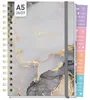 Häfft-Timer Fancy 2026/2027 / A5 / Grey Marble / Produktbild-Vorschau 1