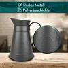 VON STEINEICH® Klobürste - Metallkanne (schwarz) - Vintage Produktbild-Vorschau 3