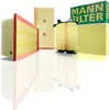 MANN Luftfilter für Audi A3 Seat Skoda VW Golf 5 6 Tiguan Produktbild-Vorschau 1