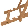 vidaXL Sdraio in teak 56x105x96 cm crema Anteprima dell’immagine prodotto 9
