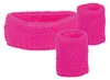 Boland Schweißbänder neonpink, 3 Stk. Produktbild-Vorschau 2