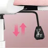 Close-up of a chair mechanism with adjustment lever and directional arrows. Podgląd zdjęcia produktu