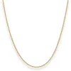 1mm Ankerkette diamantiert Kette Collier Halskette aus 585 Produktbild-Vorschau 3
