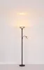 Globo Lighting Stehleuchte Metall schwarz matt, 1x E27 Produktbild-Vorschau 8