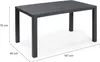 Tavolo Da Giardino "Julie" Woodlook Graphite Cm.147X90X75H Anteprima dell’immagine prodotto 4