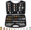 CCLIFE 500pcs Assortiment d'écrous à river M3 M4 M5 M6 M8 Voir les images du produit 1