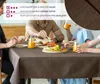Fleckenabweisende bügelfreie Tischdecke mit Lotuseffekt, Produktbild-Vorschau 4