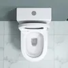 doporro WC à poser céramique blanc toilette avec réservoir Voir les images du produit 5