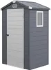 Outsunny Gerätehaus 1,1m², Geräteschuppen mit Satteldach, Produktbild-Vorschau 1