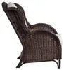 MiaMöbel Sessel 70x96x93 cm Landhausstil 100% Baumwolle Produktbild-Vorschau 2
