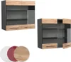 Armoire en verre Vicco Fame-Line Chêne de force doré 80cm, Voir les images du produit 5