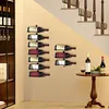 Wand-Weinregal für 10 Flaschen, Metall Flaschenregal Produktbild-Vorschau 9