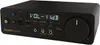 A black Creative Sound Blaster X5 USB external sound card is shown from a 3/4 front angle on a black background. Produktbild-Vorschau