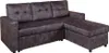 riess-ambiente Ecksofa APARTMENT 205cm grau Samt 3-Sitzer Produktbild-Vorschau 14