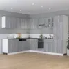 vidaXL Pensile Lyon Grigio Sonoma 50x31x60 cm Materiale Anteprima dell’immagine prodotto 3
