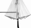 Regenschirm Transparent halbautomatik groß Ø103 cm Produktbild-Vorschau 4