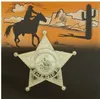 Party x People 6111876 Sheriffstern mit Anstecknadel, gold Produktbild-Vorschau 2