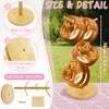 2er-Set Holz-Donutständer, wiederverwendbar, für Feste Vista previa de la imagen del producto