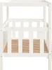vidaXL Lit pour chien blanc 105,5x83,5x100 cm Pin massif Voir les images du produit 13
